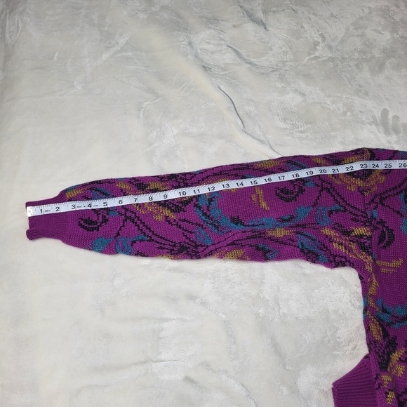 Jaclyn Smith Sweater. Colorful 80s / 90s. - Picture 7 of 7